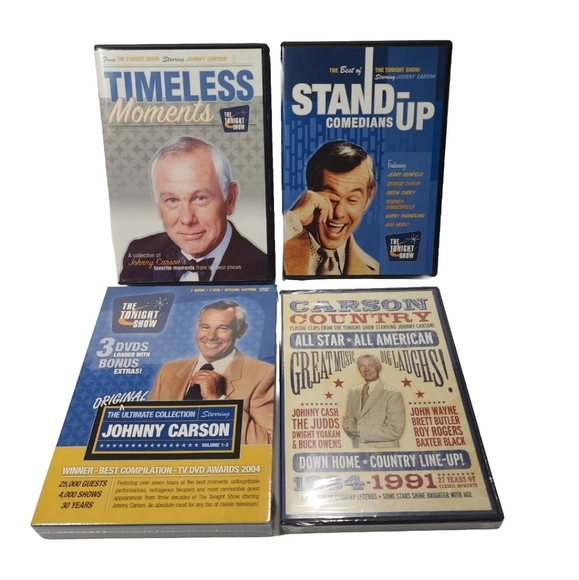 Heeere's Here's Johnny Carson The Tonight Show DVD Collection 12 Disc Set In Box - Picture 2 of 9